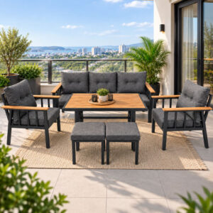 Yali Home Vega Çayseti Balkon Takımı