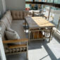 Yalı Home Atlantis Balkon Köşe Takımı